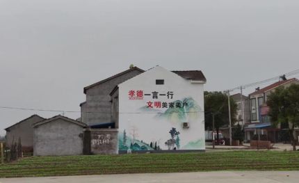 东兰新农村墙绘